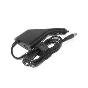 Incarcator auto laptop HP 19.5V 3.33A 65W 677774-001 cu port USB 5V 2A Incarcator auto laptop HP 19.5V 3.33A 65W 677774-001 cu port USB 5V 2A
