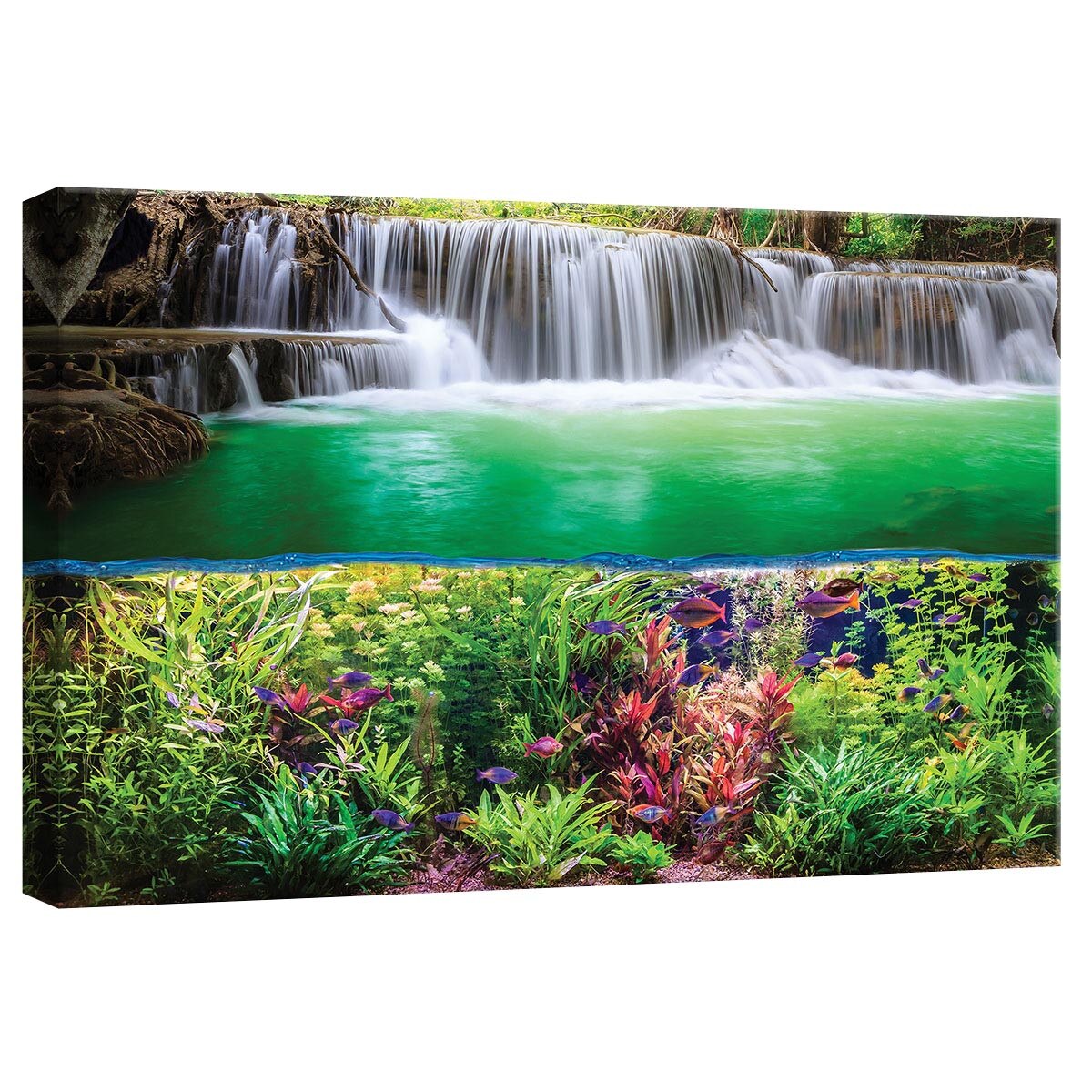 Tablou Canvas DEGRETS 78260 Lumea animalelor 2 3D, 40x60cm