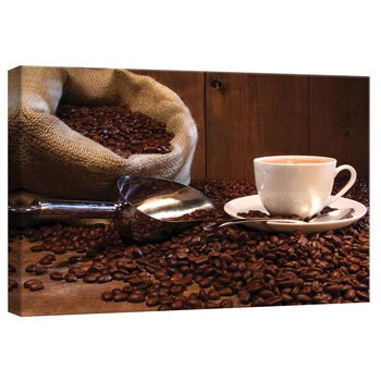 Tablou Canvas DEGRETS 78270 Cafea 1, 40x60cm Tablou Canvas DEGRETS 78270 Cafea 1, 40x60cm