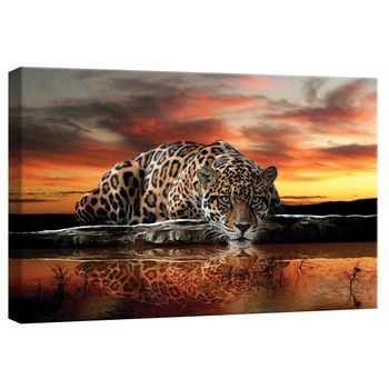 Tablou Canvas DEGRETS 78271 Leopard 2, 40x60cm Tablou Canvas DEGRETS 78271 Leopard 2, 40x60cm