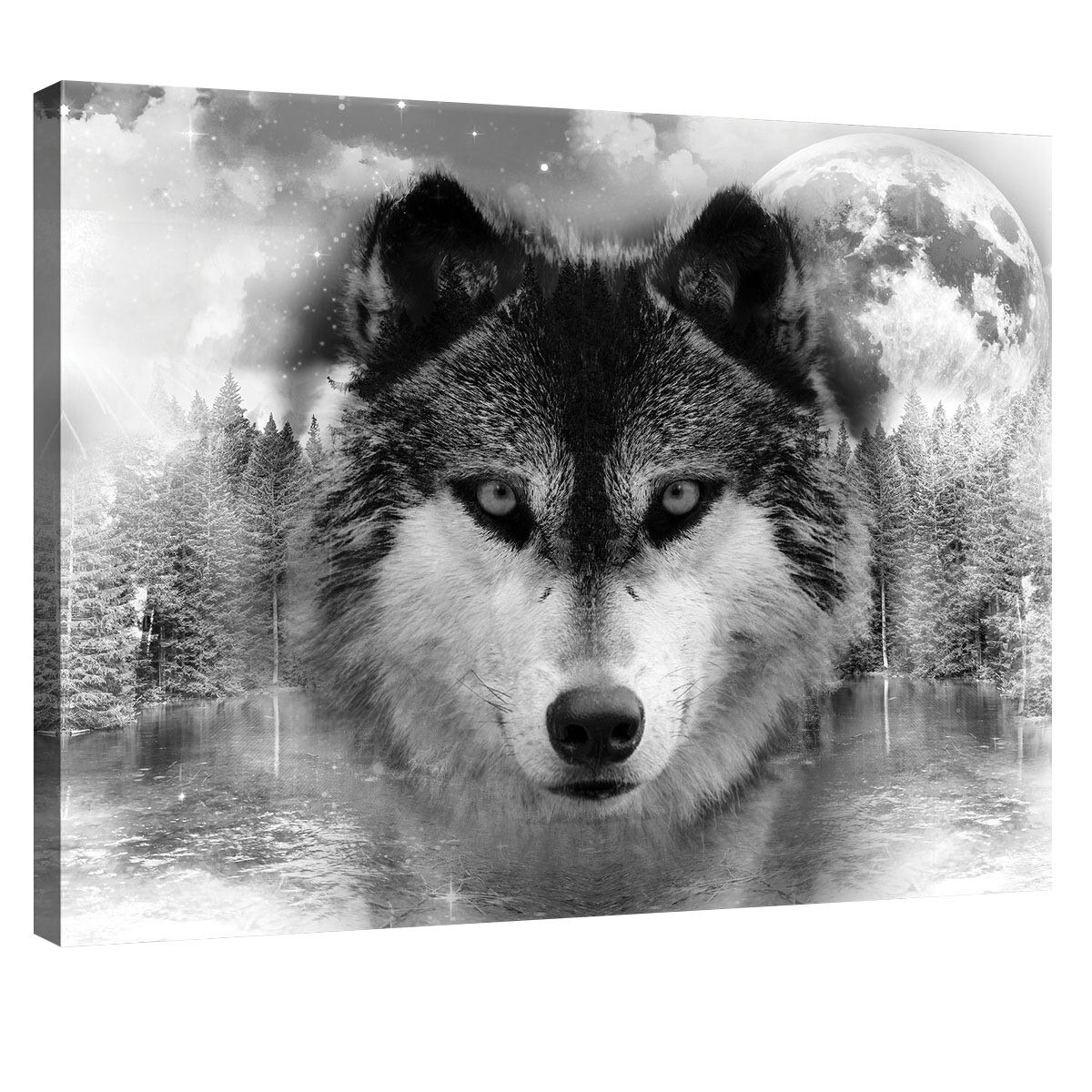 Tablou Canvas DEGRETS 78292 Lup, 40x60cm