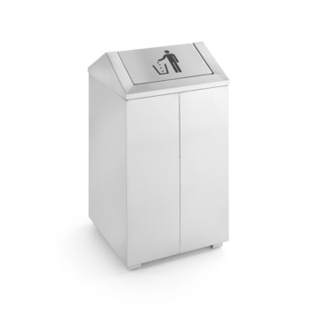 Cos Hendi pentru gunoi 43 L, otel inoxidabil cu capac rotativ,36X36X(H)74 cm Cos Hendi pentru gunoi 43 L, otel inoxidabil cu capac rotativ,36X36X(H)74 cm