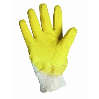 Manusi menaj iMKⓇ, latex, galbene, 2 bucati / set, AN Manusi menaj iMKⓇ, latex, galbene, 2 bucati / set, AN
