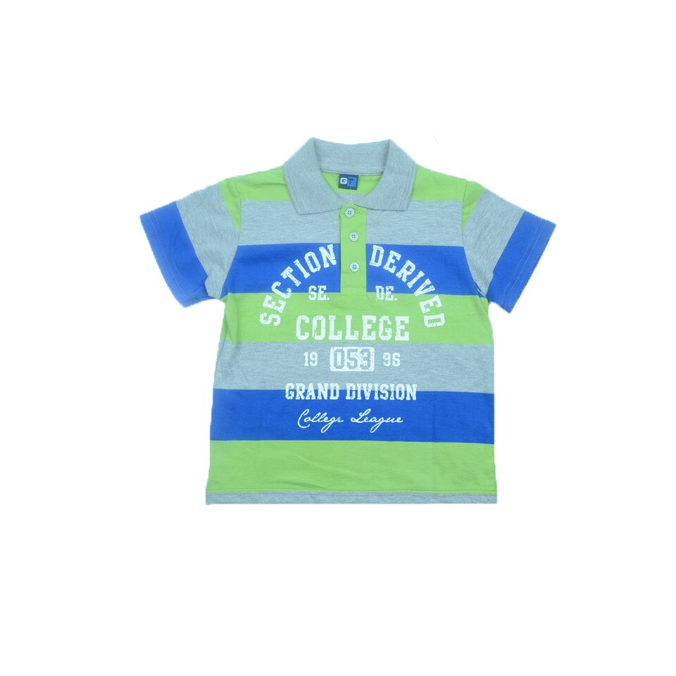 Tricou maneca scurta baieti GT GT-4959, Multicolor, 104