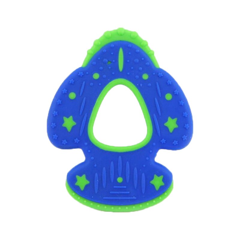 Jucarie dentitie racheta BabyMix 3670A, Albastru