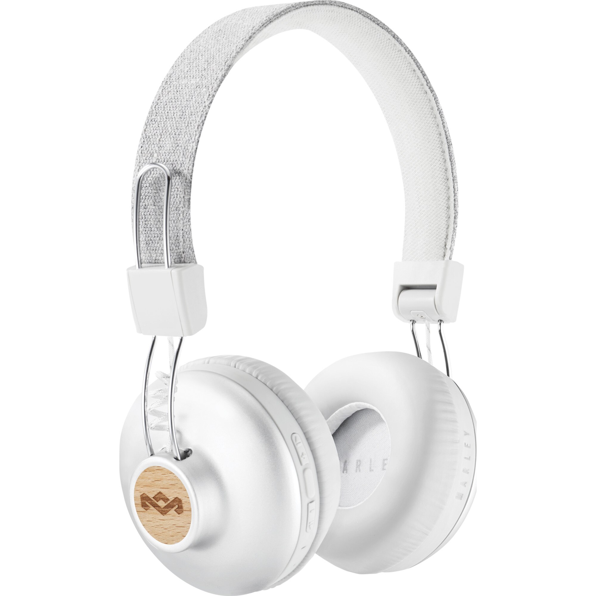 Casti on-ear bluetooth House of Marley Positive Vibration 2 Wireless EM-JH133, Silver