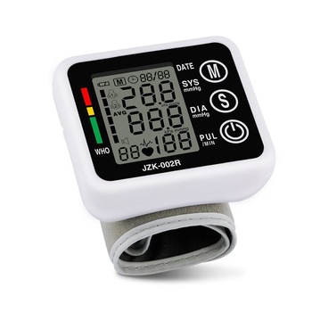 Tensiometru electronic pentru incheietura mainii cu ecran LCD , alb Tensiometru electronic pentru incheietura mainii cu ecran LCD , alb