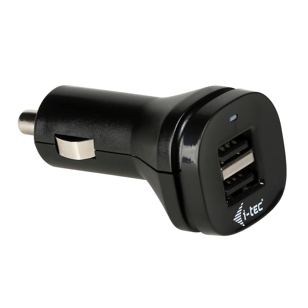 Incarcator auto i-tec, USB High Power, 2.1A, 2x USB