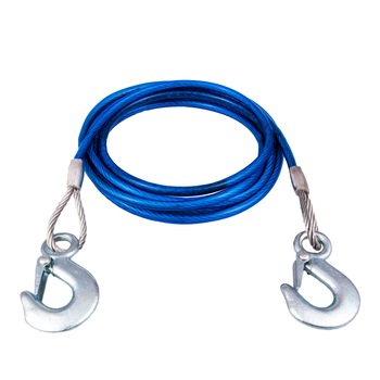 Cablu remorcare otel 2 t, 4 m 90397 4cars Cablu remorcare otel 2 t, 4 m 90397 4cars