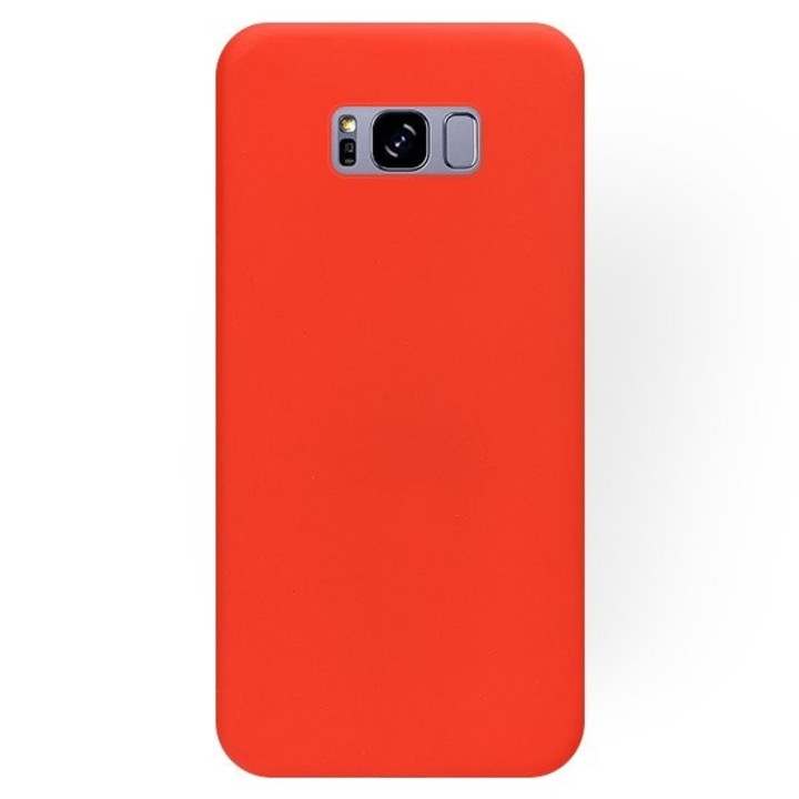 SAMSUNG Galaxy S8 Plus tok – Forcell Soft (piros)