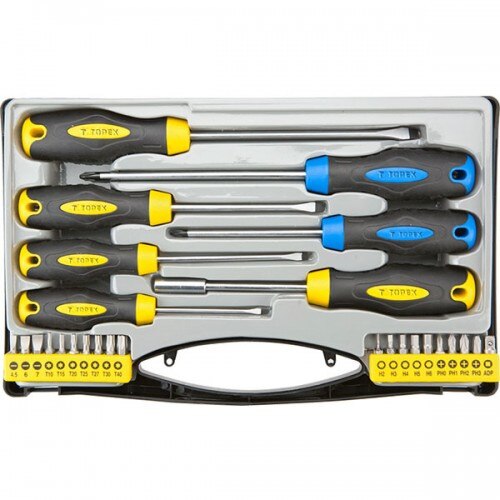 Set surubelnite si antrenor biti TOPEX 39D887