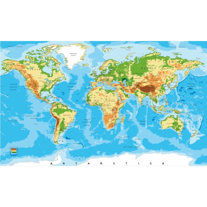 Tablou, Arlata Word Mag, Harta Lumii, 1179, Rama Lemn, Multicolor, 150x90 cm, Rezolutie Full HD