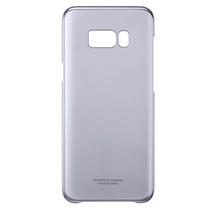 Кейс за Samsung Galaxy S8 Plus clear cover опушен