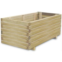 jardiniera de gradina vidaxl lemn fsc 100 x 50 x 40 cm bej imagen 39_1_
0