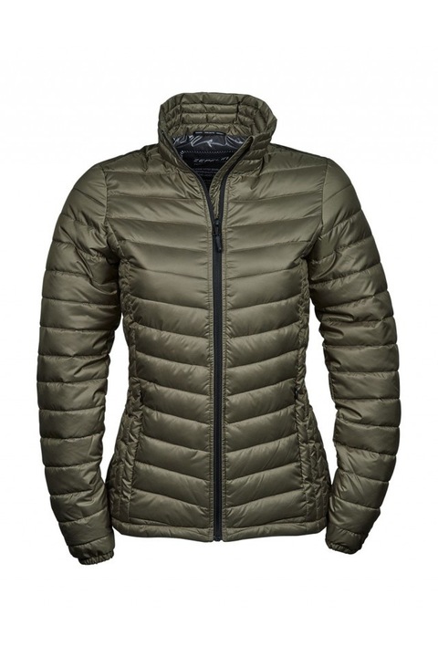 Geaca selena, tee jays, Verde masliniu