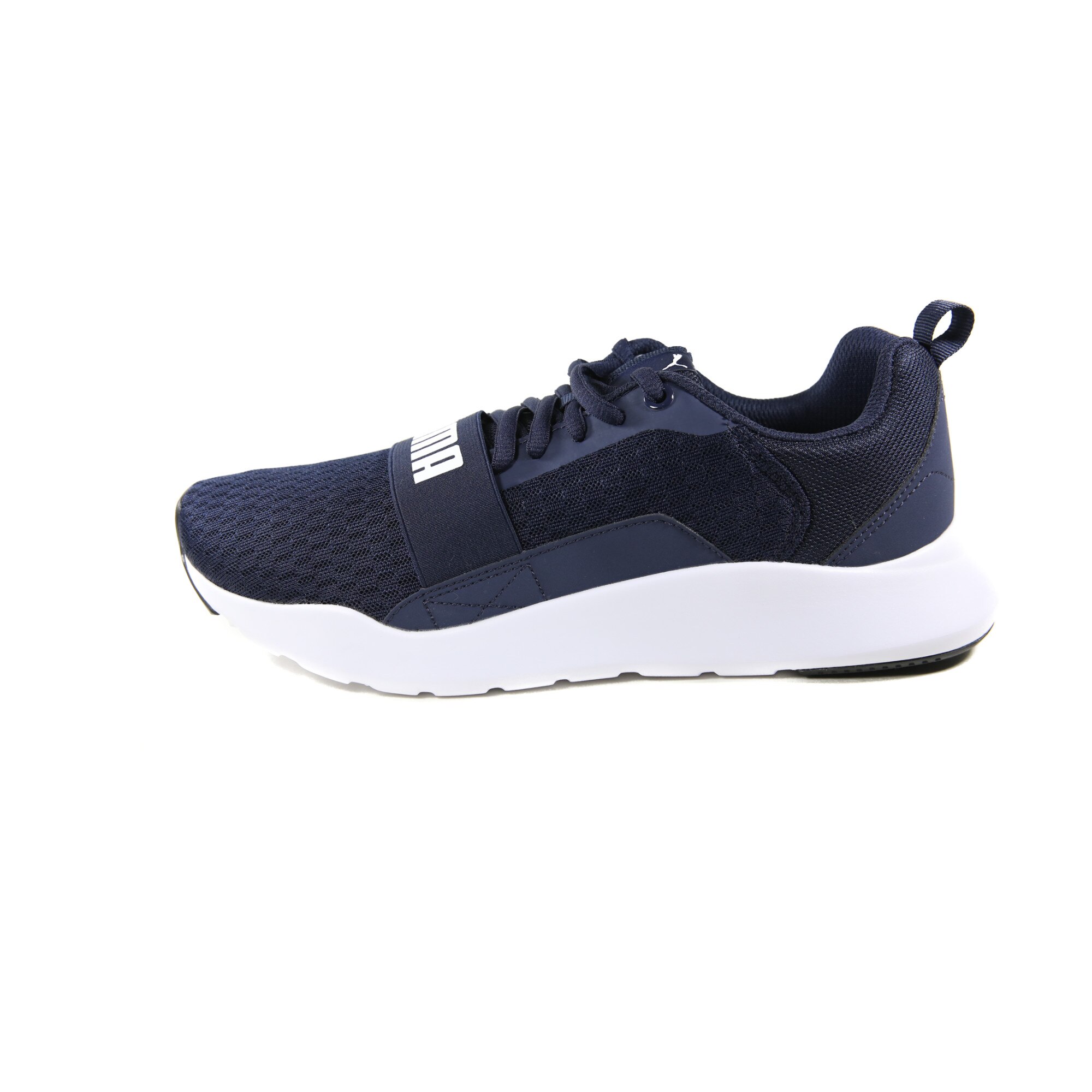 Pantofi Puma Wired Peacoat-Peacoat-Puma White, 36697003, bleumarin/alb, Negru/Galben, 45