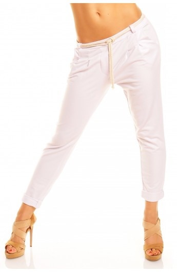 Pantaloni de dama eleganti,cu snur in talie,marimea s/m