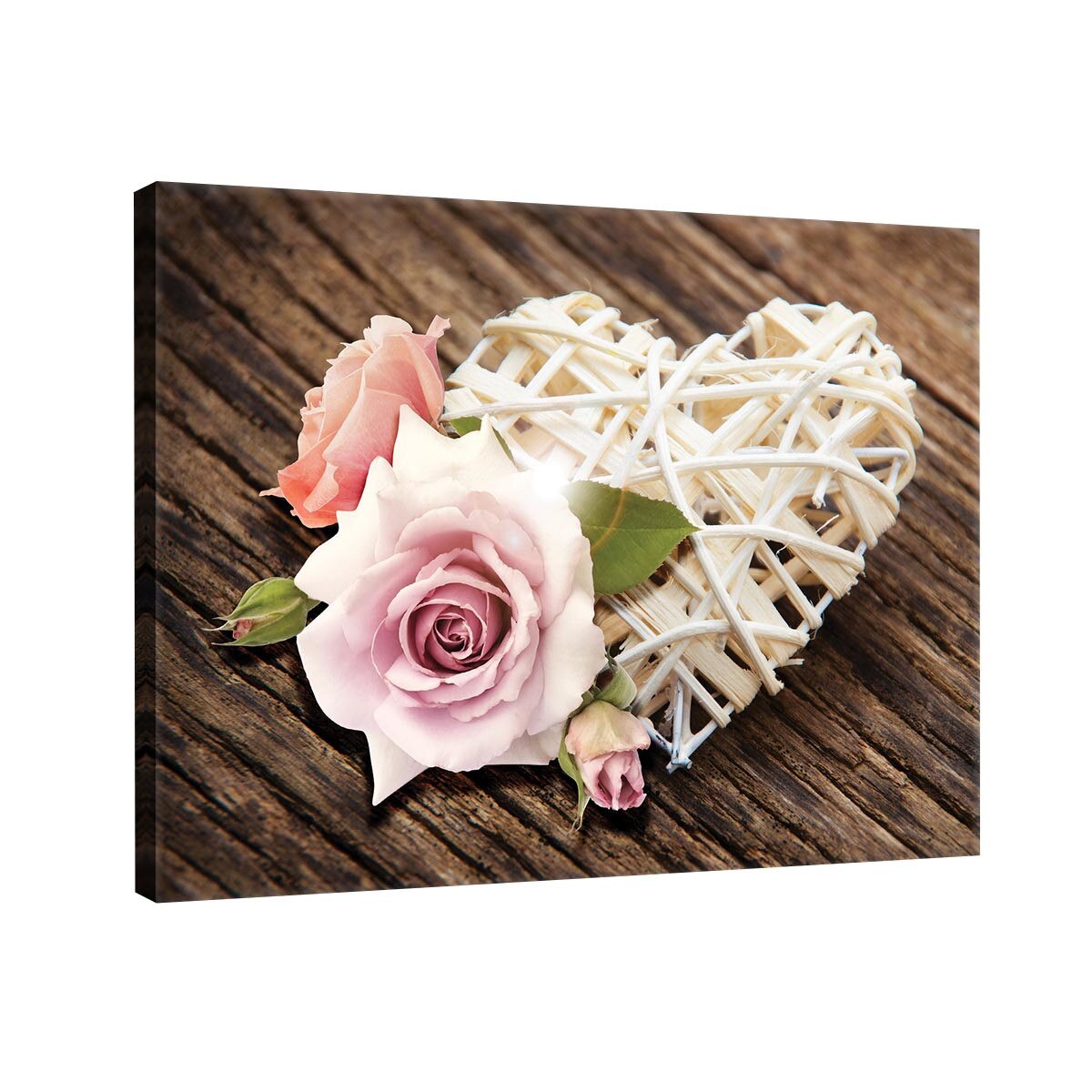 Tablou Canvas DEGRETS 78112 Dragoste - Flori 2, 75x100cm