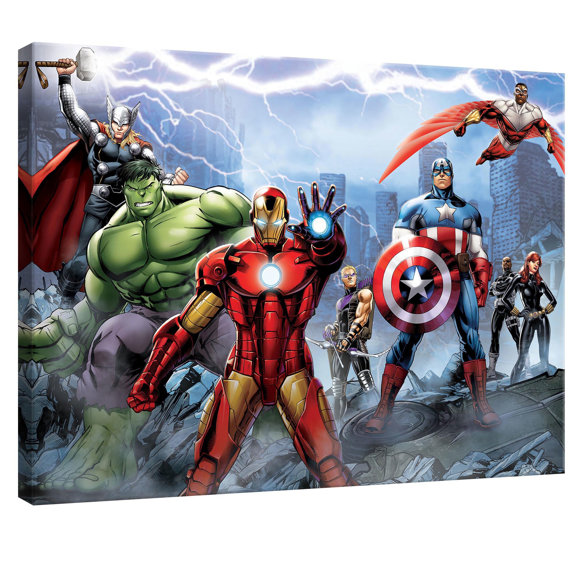 Tablou Canvas DEGRETS 78151 Razbunatorii, 75x100cm