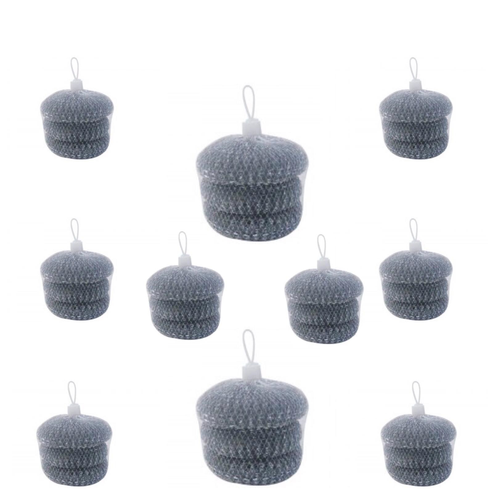 Pachet 10 bucati Burete Inox 3bucati/set