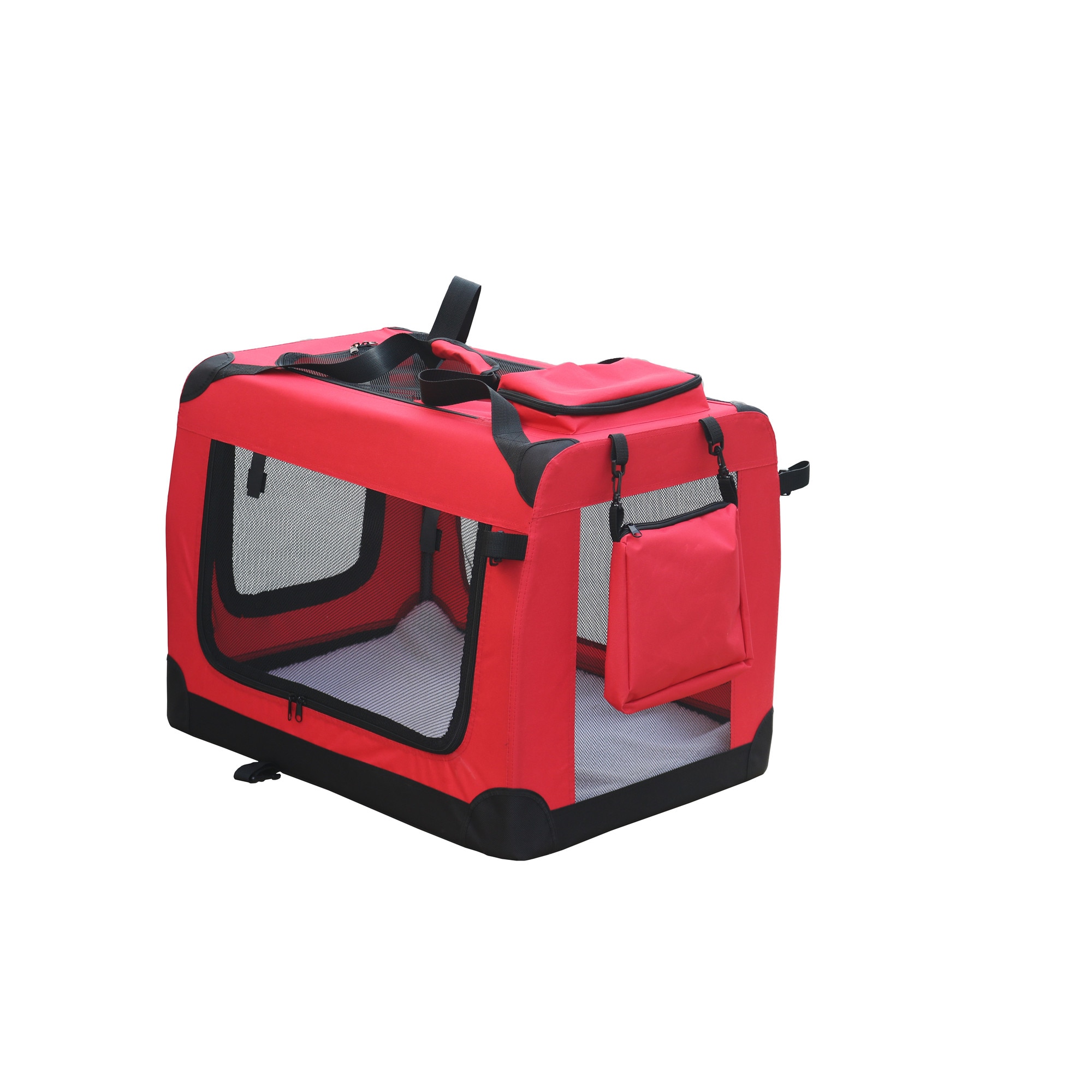 Geanta,cusca transport patruped,pliabila,Actual, Marimea L,70 x 52 x 50 cm, rosu