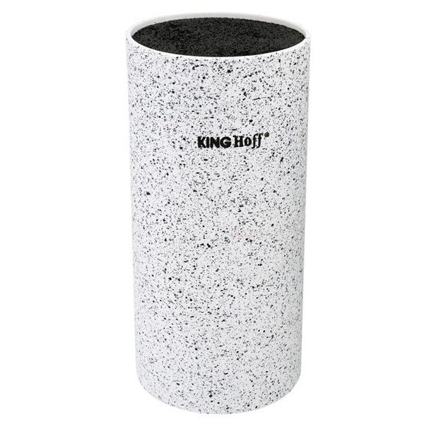 Suport pentru cutite King Hoff, inaltime 22 cm, alb