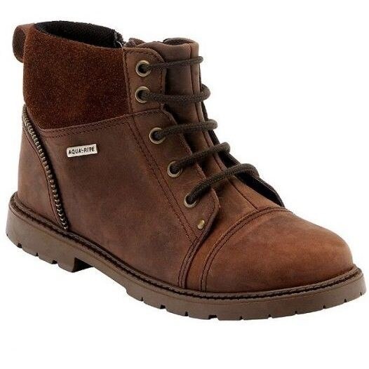 Ghete AQUA TUFF din piele, Start-rite, Maro, 24