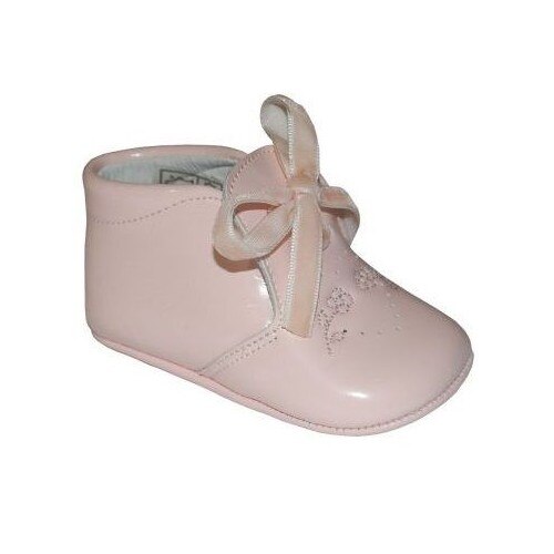 Ghete bebe din piele lacuita, Panyno, Roz