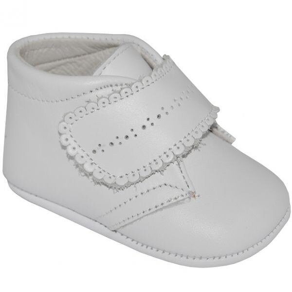 Ghete bebe A1523 din piele, Panyno, Alb