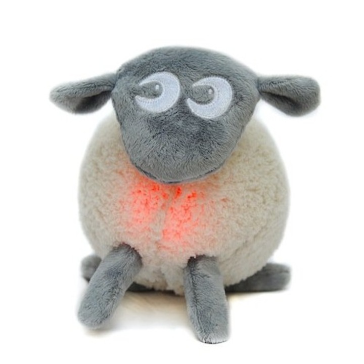 Играчка Ewan, Овца от мечтите, Светеща, Музикална, Сива