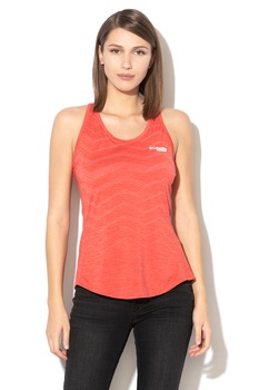 Columbia, Top racerback, pentru alergare Trinity Trail™, Rosu melange Columbia, Top racerback, pentru alergare Trinity Trail™, Rosu melange