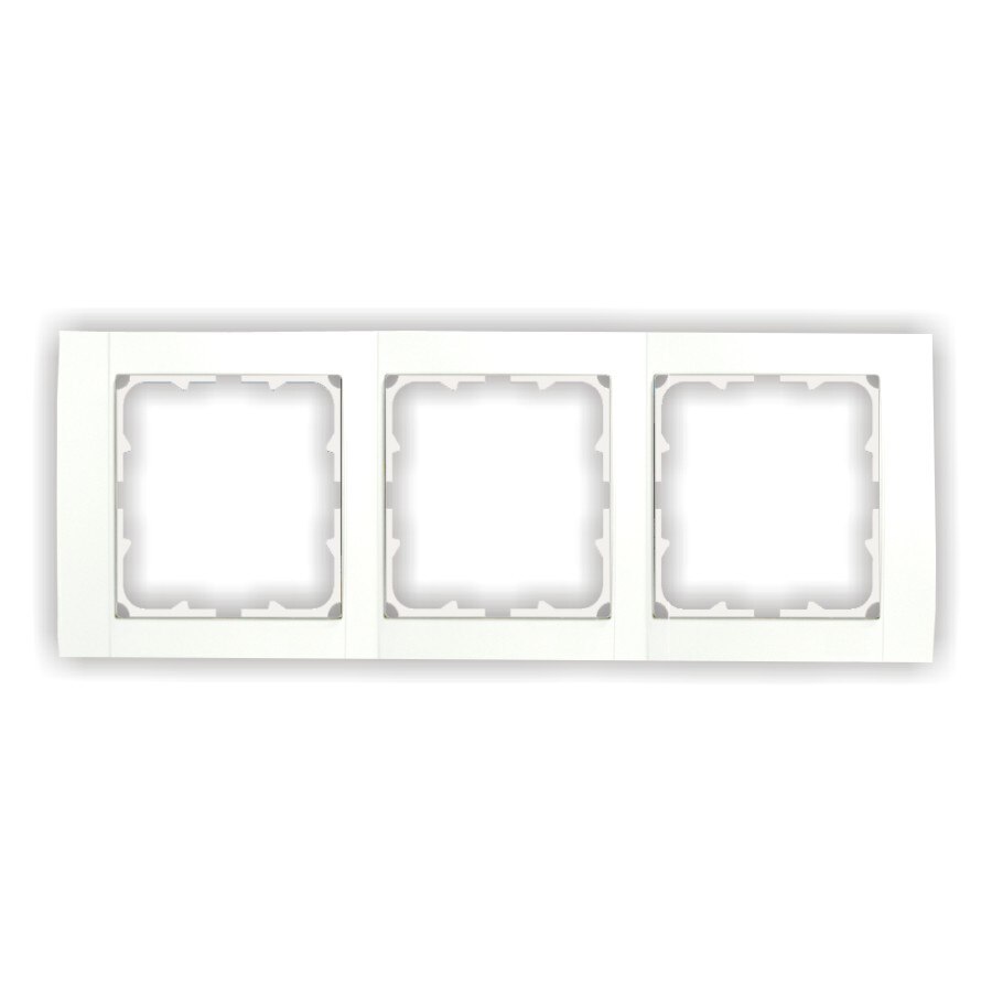 Rama, iMK®, 3 module orizontale, alba,