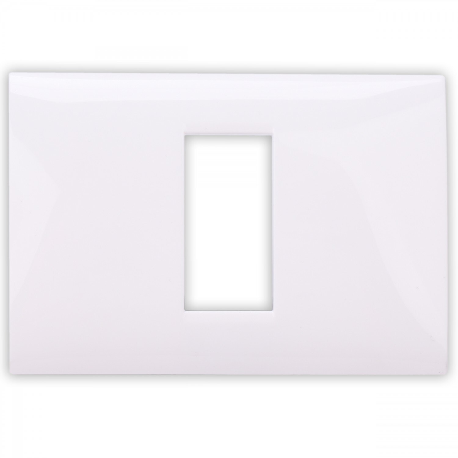 Rama, iMK®, 1 modul, alba, 114 x 78 x 8 mm