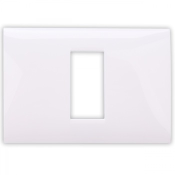 Rama, iMK®, 1 modul, alba, 114 x 78 x 8 mm Rama, iMK®, 1 modul, alba, 114 x 78 x 8 mm