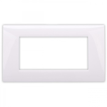 Rama, iMK®, 4 module, alba, 135 x 78 x 8 mm Rama, iMK®, 4 module, alba, 135 x 78 x 8 mm