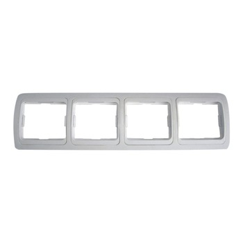 Rama orizontala, iMK®, 4 module, alb Rama orizontala, iMK®, 4 module, alb