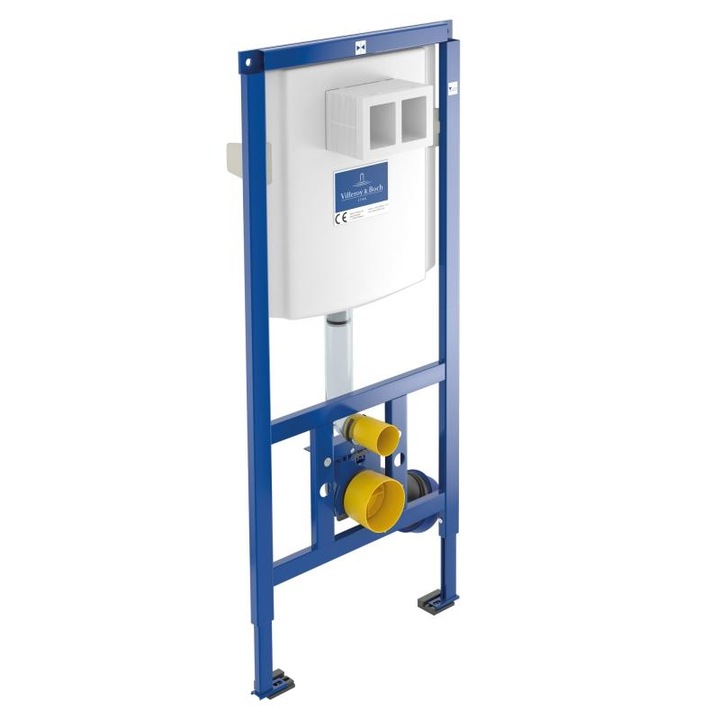 Вградено казанче за конзолна тоалетна чиния, Villeroy & Boch, ViConnect, 111 см