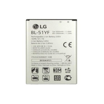 Acumulator lg g4, bl-51yf, 3000mah, li-ion, bulk original Acumulator lg g4, bl-51yf, 3000mah, li-ion, bulk original