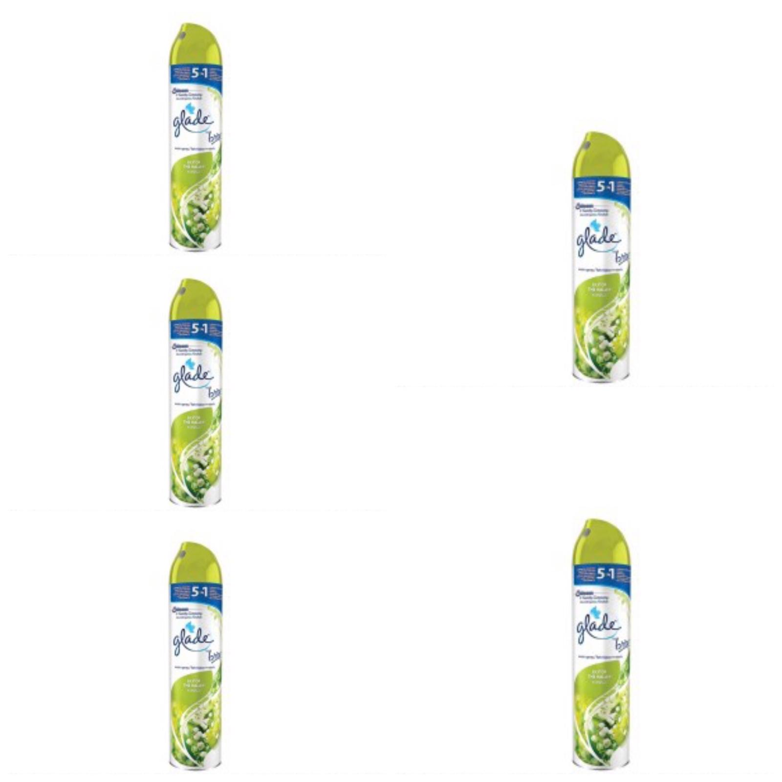 Pachet 5 bucati Glade Spray camera, Lacramioare, 300ml