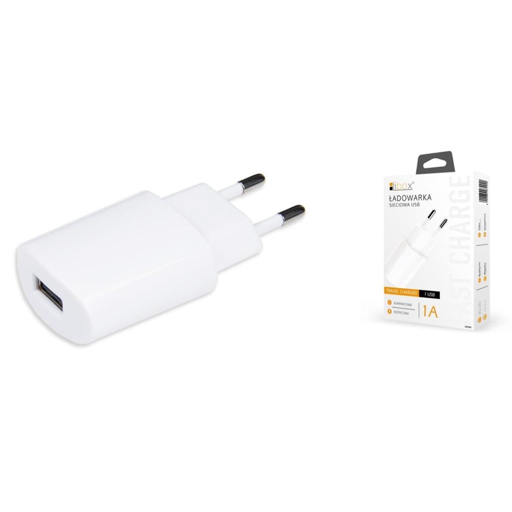 Incarcator Libox, LB0088, Alb