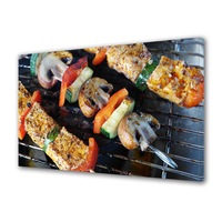 tablou canvas premium art factory truecolor culinar multicolor frigarui cu carne ardei ciuperci si castravete panza pe cadru de lemn decoratiuni moderne pentru casa 20 x 30 cm imagen 22_0_
0