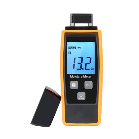 Umidometru profesional Optimus AT 660 pentru stabilirea umiditatii 4 clase de lemn, ciment, mortar, caramida, karstenite