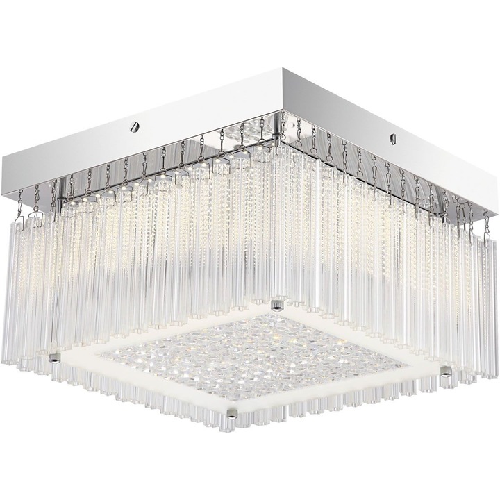 Плафониера Rabalux Marcella, LED 18W, Хром