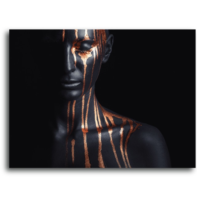 Tablou canvas, Copper Face, 100 x 70 cm