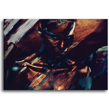 Tablou canvas, Angry Face, 70 x 50 cm Tablou canvas, Angry Face, 70 x 50 cm