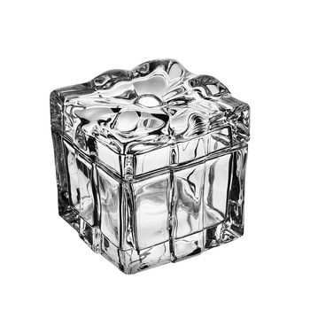 Zaharnita cu capac, sticla 11/h 11.5 cm Zaharnita cu capac, sticla 11/h 11.5 cm