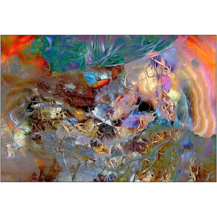 Tablou forex, Joc de culori , color, 90 x 60 cm
