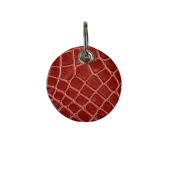 Ambrant krokodil bőr kulcstartó, modell F99