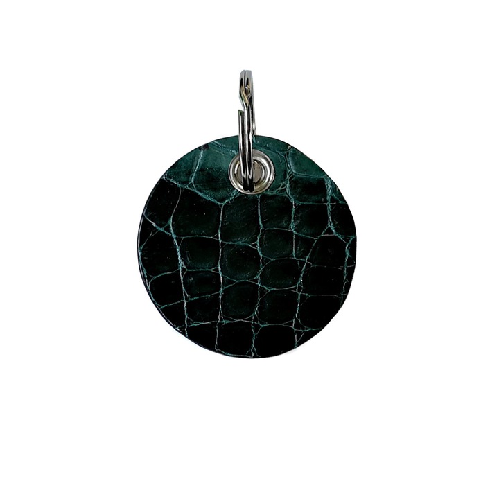 Breloc din Piele de Crocodil Ambrant Jaw 35