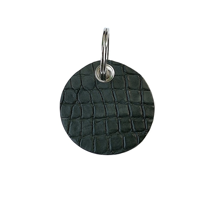 Ambrant krokodil bőr kulcstartó, modell F79